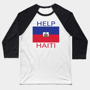 Help Haiti Baseball T-Shirt